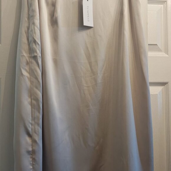 NWT Gorgeous Dynamite High Slip Slip Skirt - Picture 3 of 3